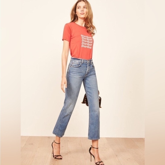 Reformation Denim - Reformation Jordi Kick Flare Jeans Size 30 [Preloved Boutique Denim] Like New!